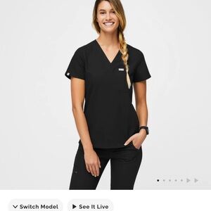 Catering One Pocket Scrub Top